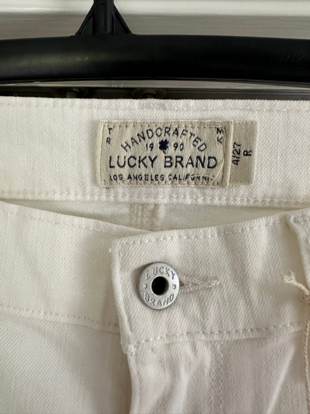 Lucky brand sweet straight white jeans NWT 4/27 - Picture 3 of 10